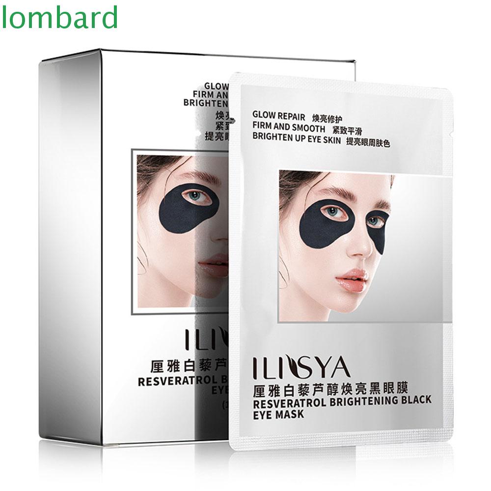 Mặt Nạ Mắt Collagen Màu Đen Dưỡng Ẩm Chống Lão Hóa Giảm Nếp Nhăn Làm Sáng Da