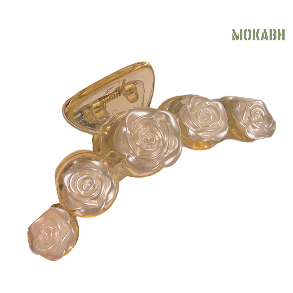 Kẹp Tóc Hình Nơ Bằng Thép Không Gỉ Trong Suốt Dễ Thương