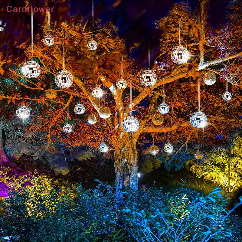 1 Bộ Quả Cầu Tráng Gương 2-5cm Trang Trí Giáng Sinh