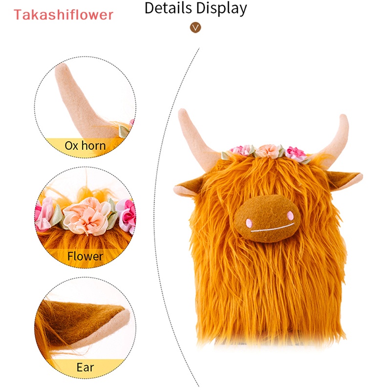 Bò Nhồi Bông 23cm Xinh Xắn Dành Cho Bé