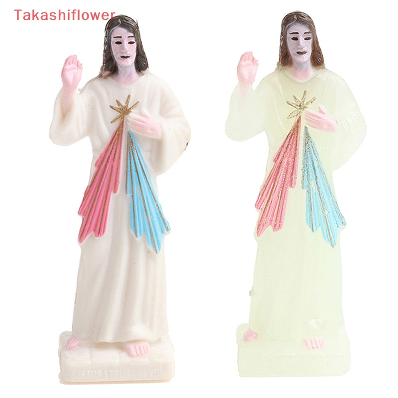 Mô Hình Tượng Chúa Jesus Phát Quang Để Bàn Trang Trí