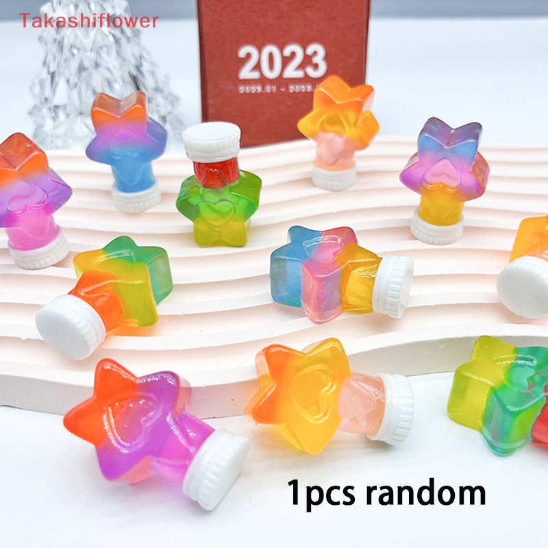 1 Bình Điều Ước Mini Bằng Nhựa Phát Quang Trang Trí Sân Vườn