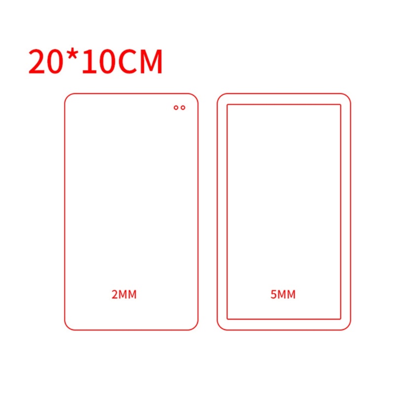 Khuôn Acrylic Trong Suốt Kiểu Cát Chảy Dùng Làm Đồ Thủ Công DIY