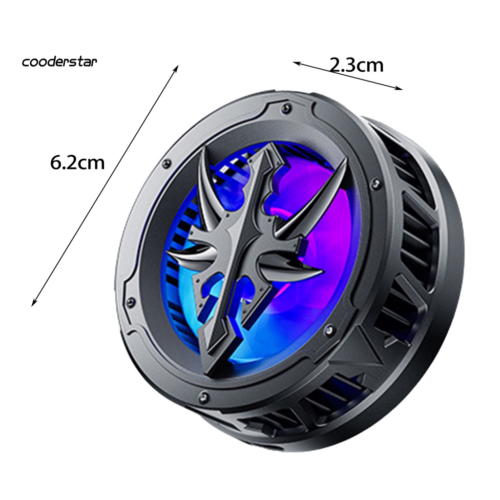 Quạt Làm Mát Điện Thoại Từ Tính Yên Tĩnh Điều Chỉnh Tốc Độ Nhỏ Gọn