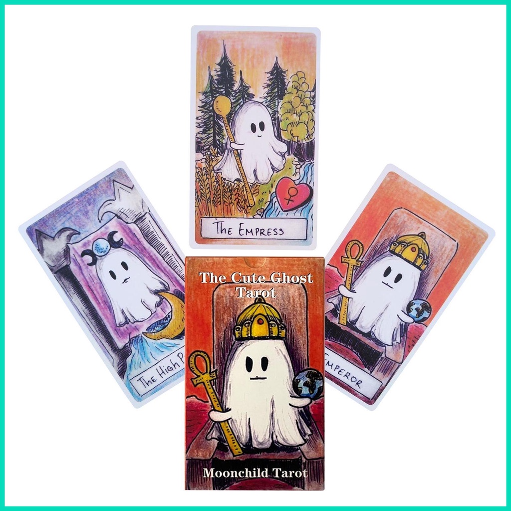 Bộ Bài Tarot Phiên Bản Tiếng Anh Đầy Màu Sắc Dễ Thương