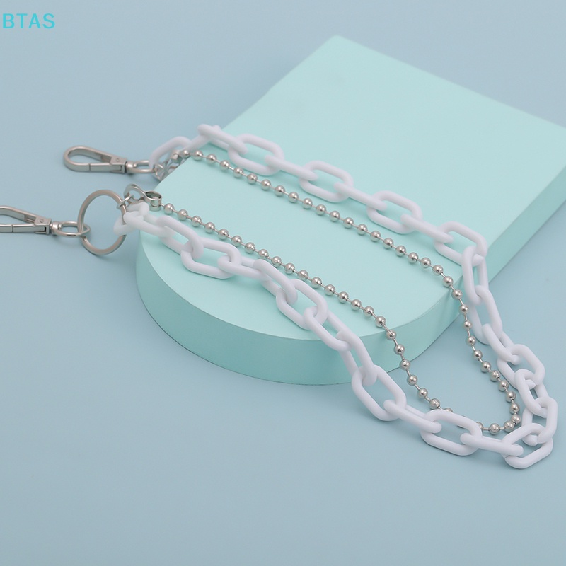 Dây Xích Hai Lớp Bằng Acrylic Phong Cách Punk Hip Hop Trang Trí Quần Jean