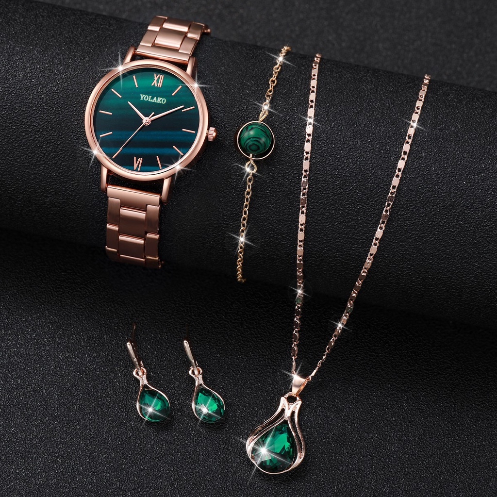 Đồng Hồ Đeo Tay Thời Trang Cho Nữ, Chất Liệu Thép Không Gỉ