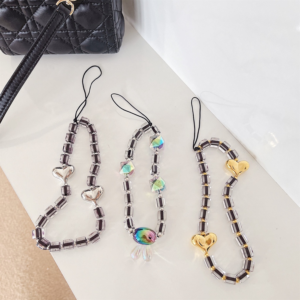 Phụ Kiện Dây Treo Túi Xách / Điện Thoại Bằng acrylic Dễ Thương DIY