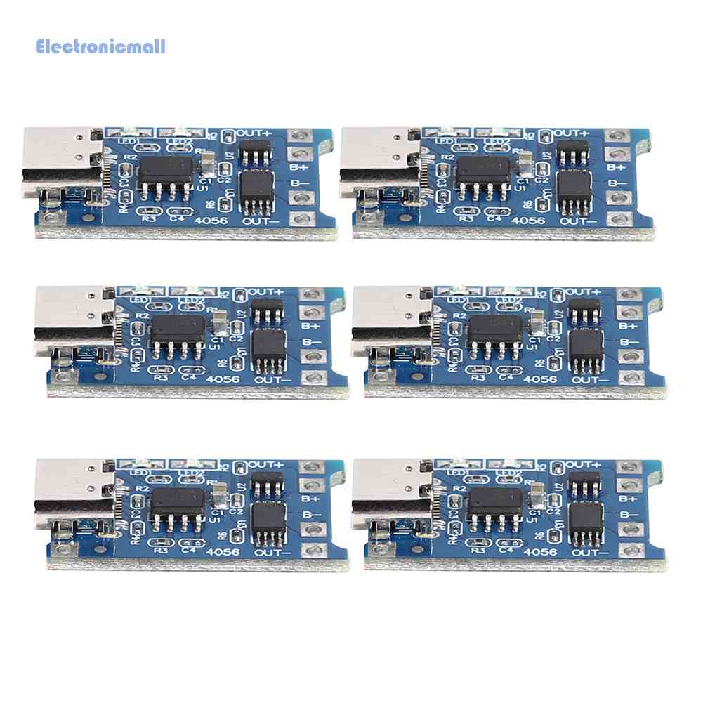 Set 5 Mô Đun Sạc Pin Lithium Type-C / Micro USB 5V 1A 18650 Bảo Vệ Tiện Dụng