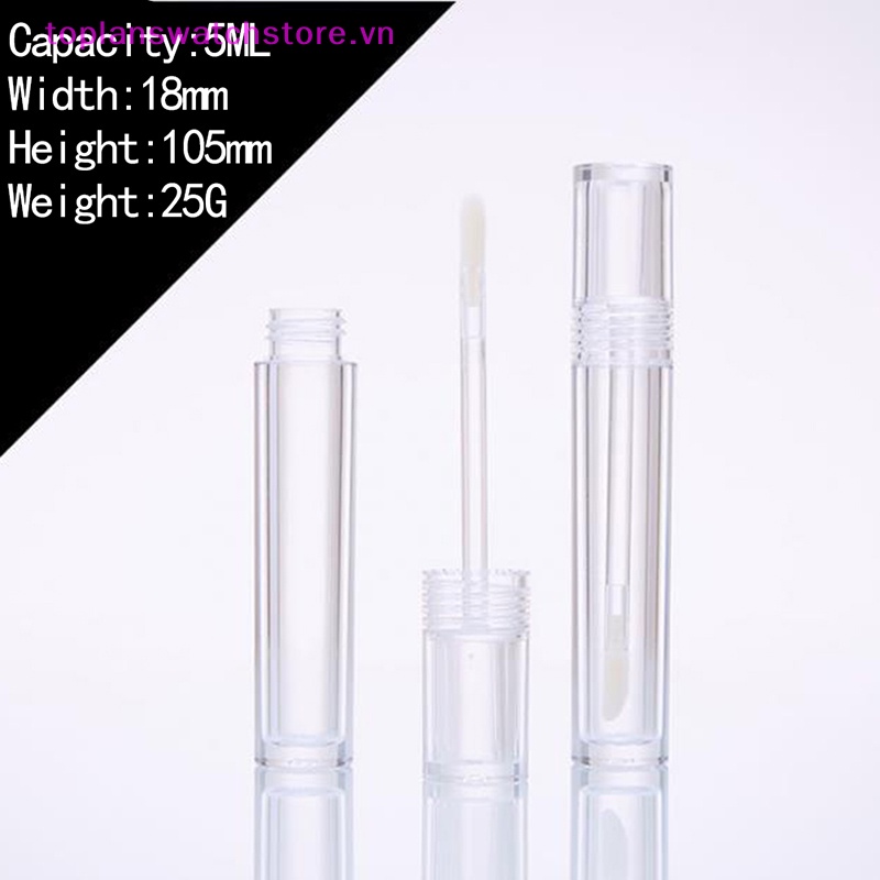 1 Lọ Rỗng Trong Suốt Đựng Son Môi Dung Tích 5ml