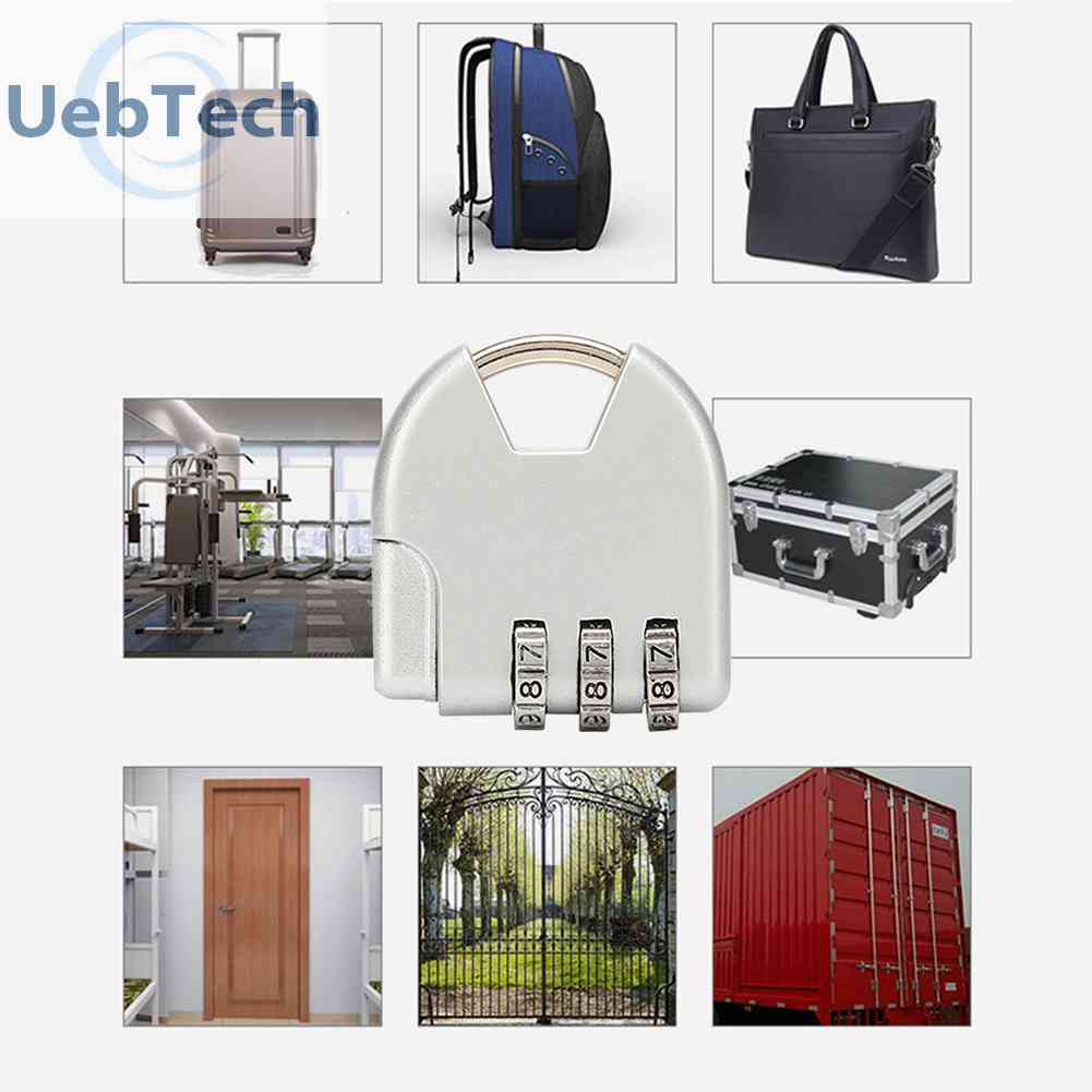 Ổ Khóa Hành Lý 3 Chữ Số Chống Trộm