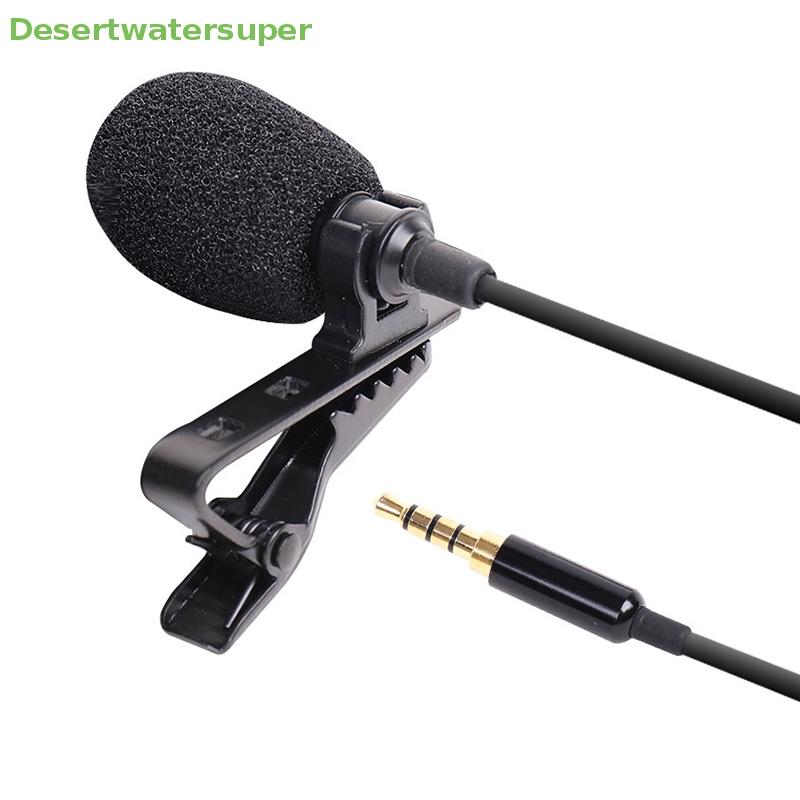 Micro Có Dây 1.5m Kẹp Áo Jack 3.5Mm Cho Điện Thoại