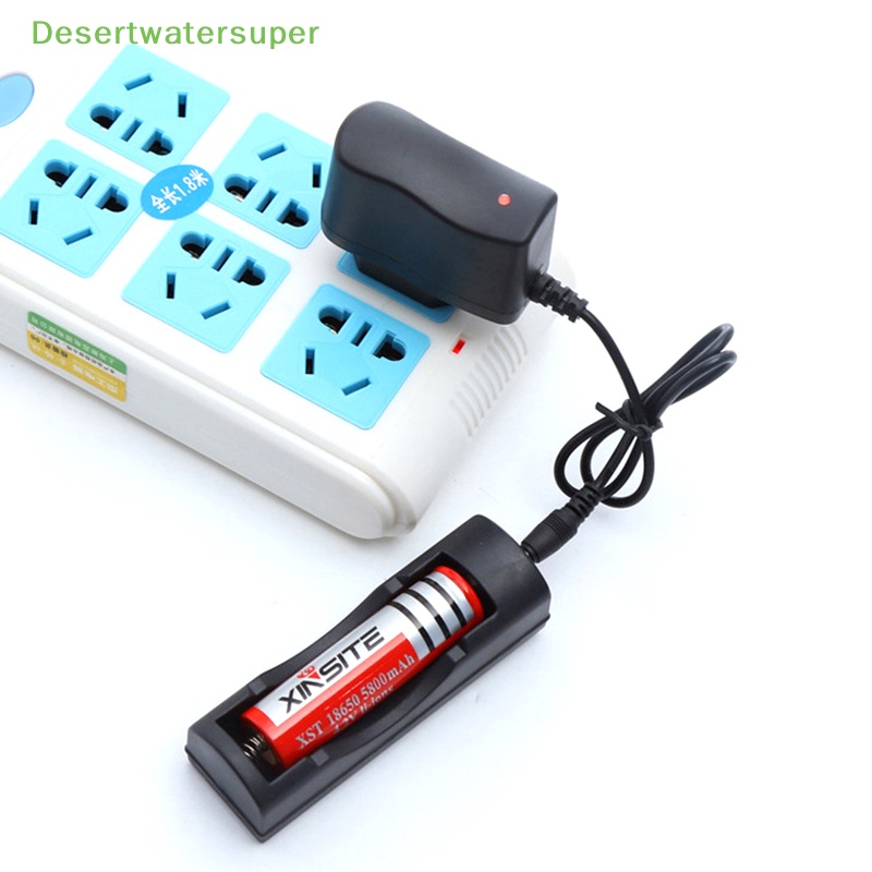 Cốc Sạc Thông Minh 4.2V 500mA 3.5mm Phích Cắm US / DC 18650 Tiện Dụng