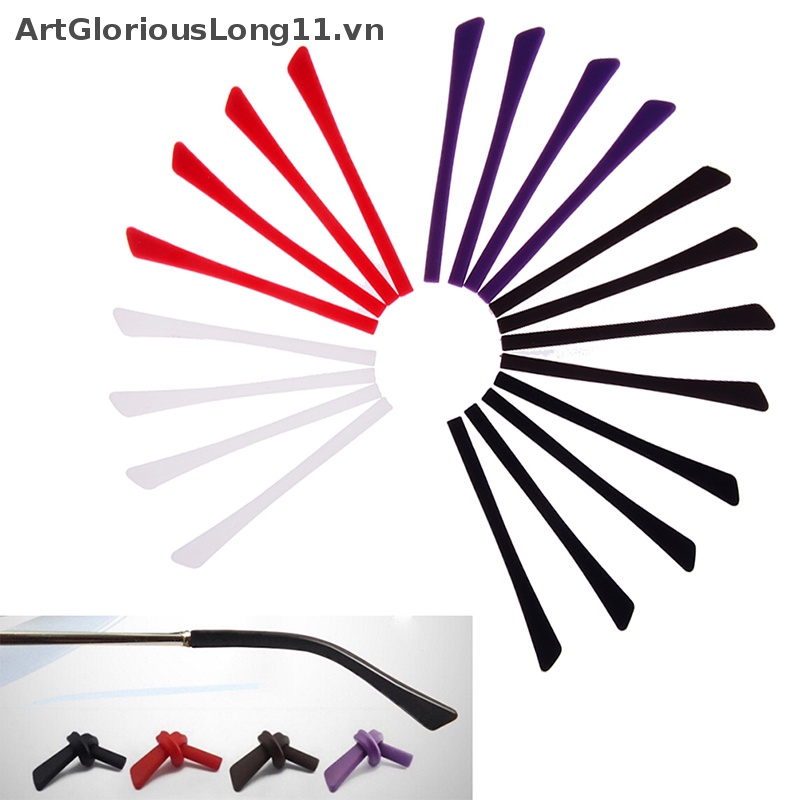 Set 2 Cặp Kẹp Silicone Chống Trượt Cho Mắt Kính