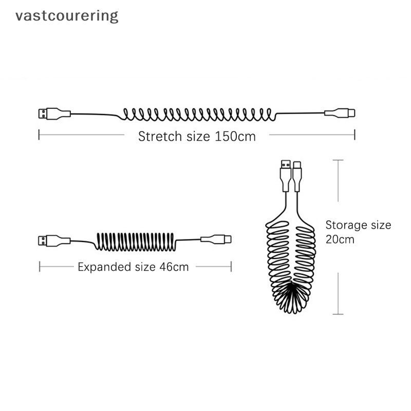 Dây Cáp Sạc Nhanh 5A 66W USB Type C Cho Xiaomi Redmi POCO Samsung Realme Micro 3A EN