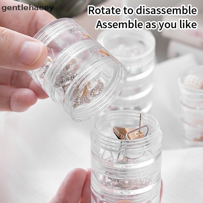 Hộp Nhựa Nhiều Tầng Đựng Trang Sức 5th Tiện Dụng