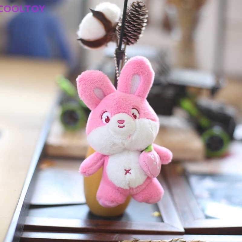 1 Móc Khóa Thỏ Nhồi Bông Dễ Thương