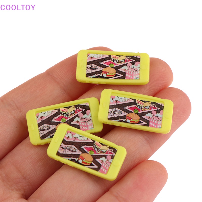 Set 5 Mô Hình Điện Thoại Mini Trang Trí Nhà Búp Bê