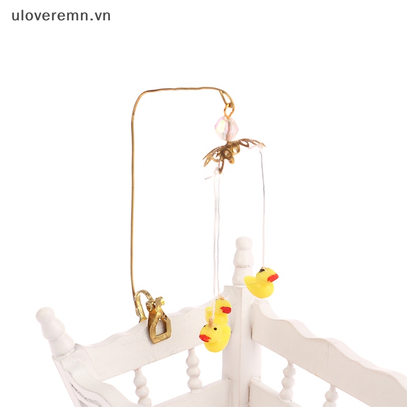 Đồ trang trí Chú Vịt Nằm Ngủ Mini Tỷ Lệ 1: 12 Trang Trí Nhà Búp Bê