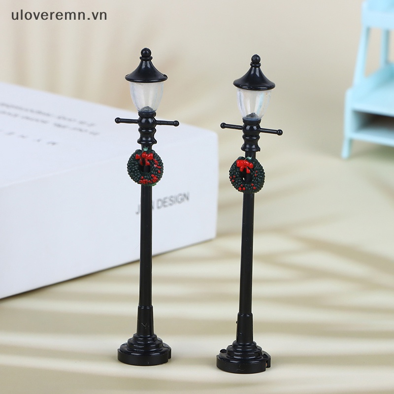 Mô Hình Đèn Đường Mini Tỉ Lệ 1 / 12 Trang Trí Nhà Búp Bê