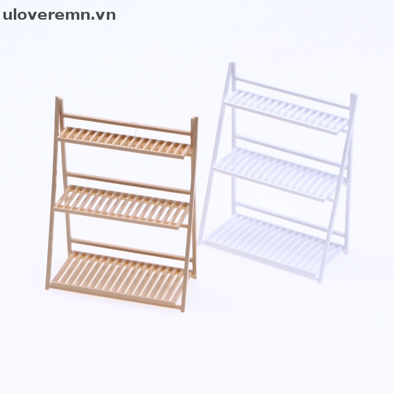 Uloveremn Bộ Chậu Hoa Mini Bằng Nhựa Cho Nhà Búp Bê Cấp Độ