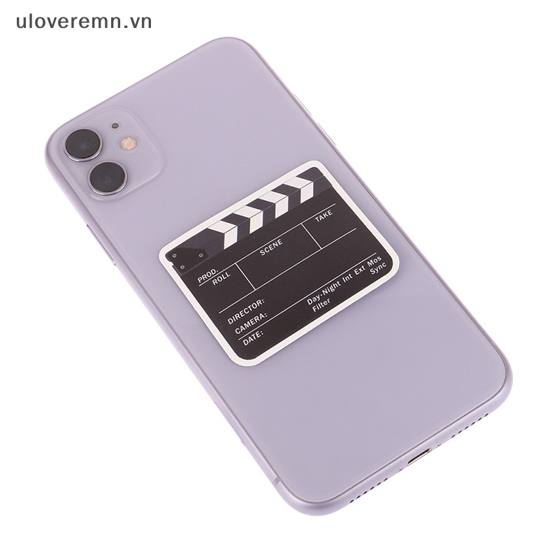 Bộ 50 Miếng Dán Màu Đen Đơn Giản Dùng Trang Trí Laptop / Điện Thoại / Tủ Lạnh