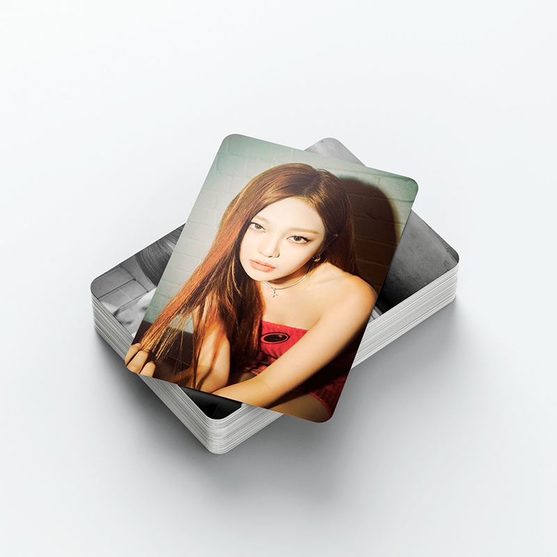 Aespa LOMO Card Set 55 Tấm Thẻ Ảnh MY WORLD Hình Nhóm Nhạc
