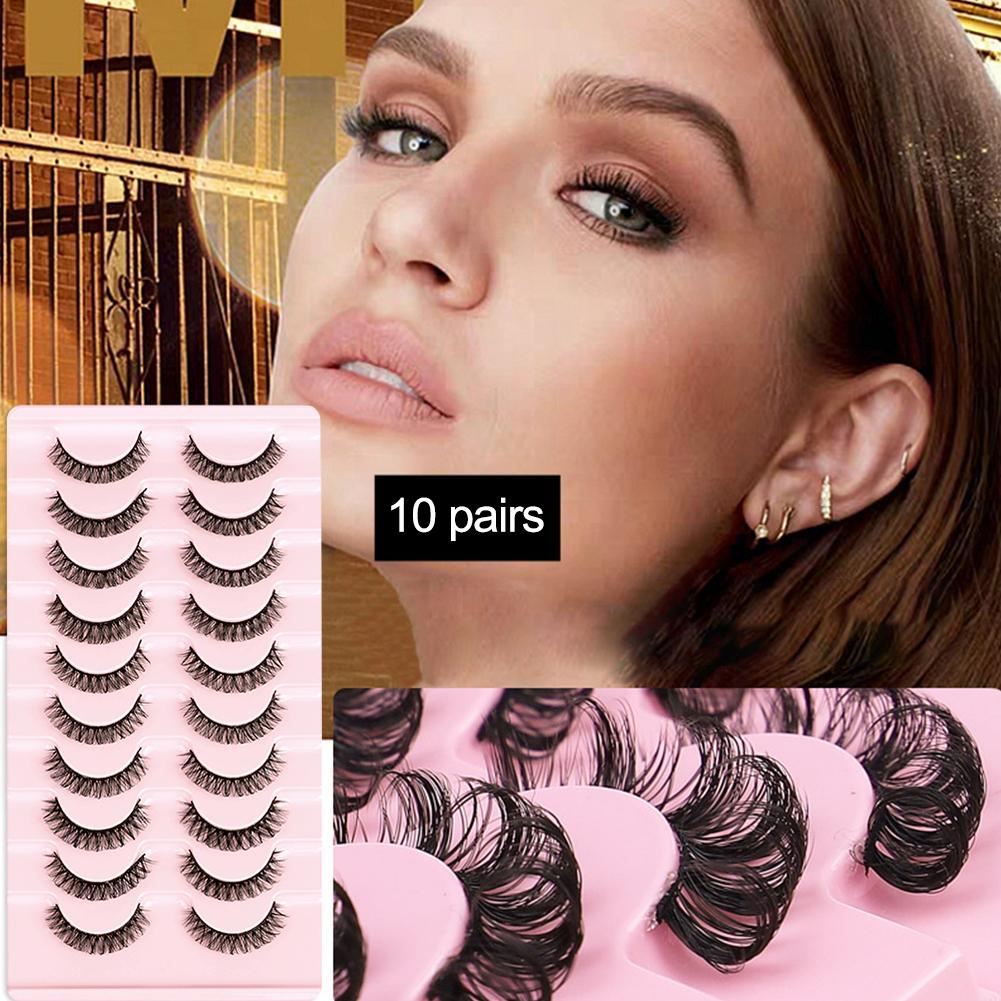 Lông Mi Giả Xoăn Mềm Mại U4G7