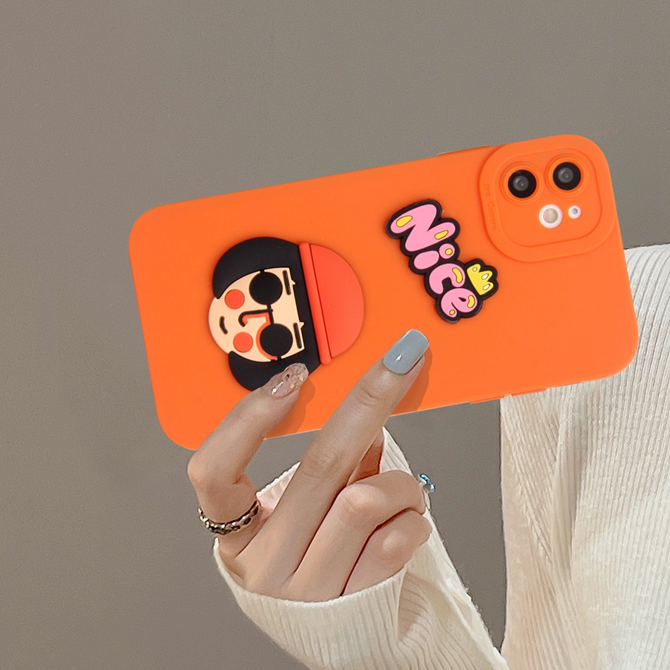 Ốp Điện Thoại Silicon Hình Thỏ Killer 3D Cho iPhone 11 12 13 14 Pro MAX + Mini X XR XS MAX 6 S 7 8 + SE 2020 11Pro 12pro 13Pro