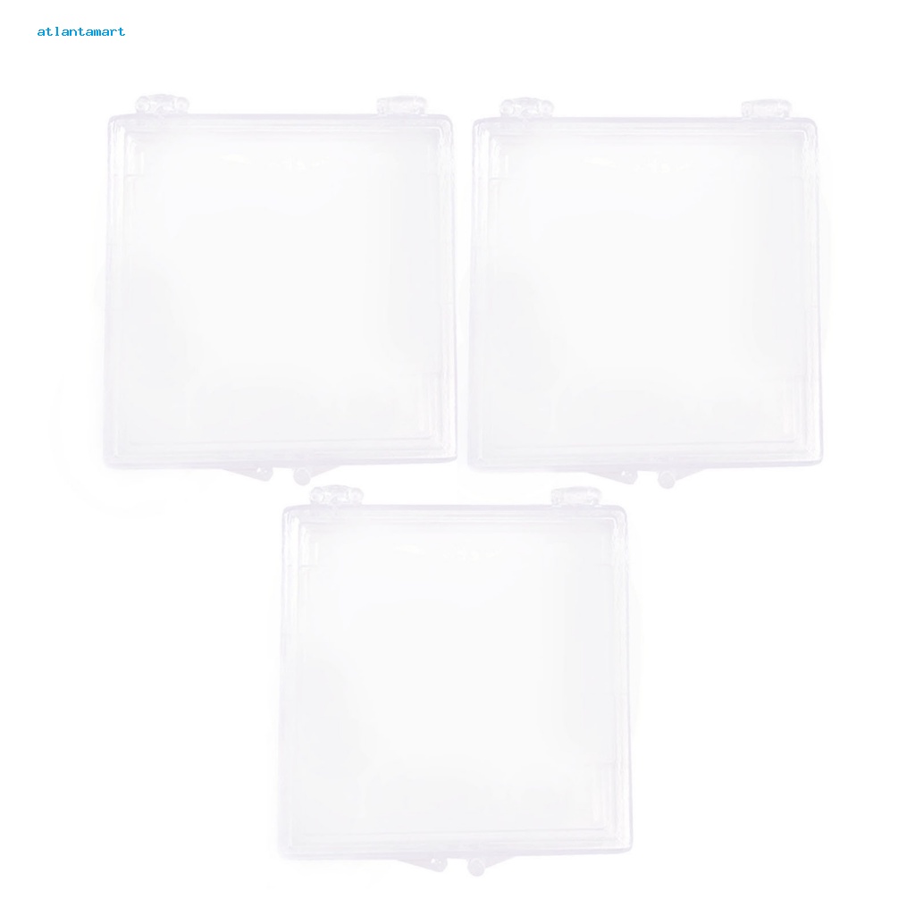 Túi Đựng Đồ Dùng Cao Cấp Tiện Dụng| Set 3 Hộp Đựng Móng Tay Giả Trong Suốt Dày Dặn