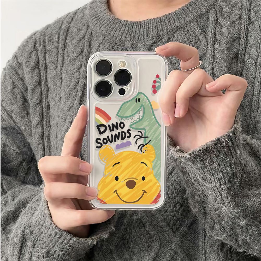 ✅Ốp Điện Thoại Mềm Chống Sốc In Hình Gấu Pooh Cho Iphone 11plus Max6In 14pro13 78 12 6NF0