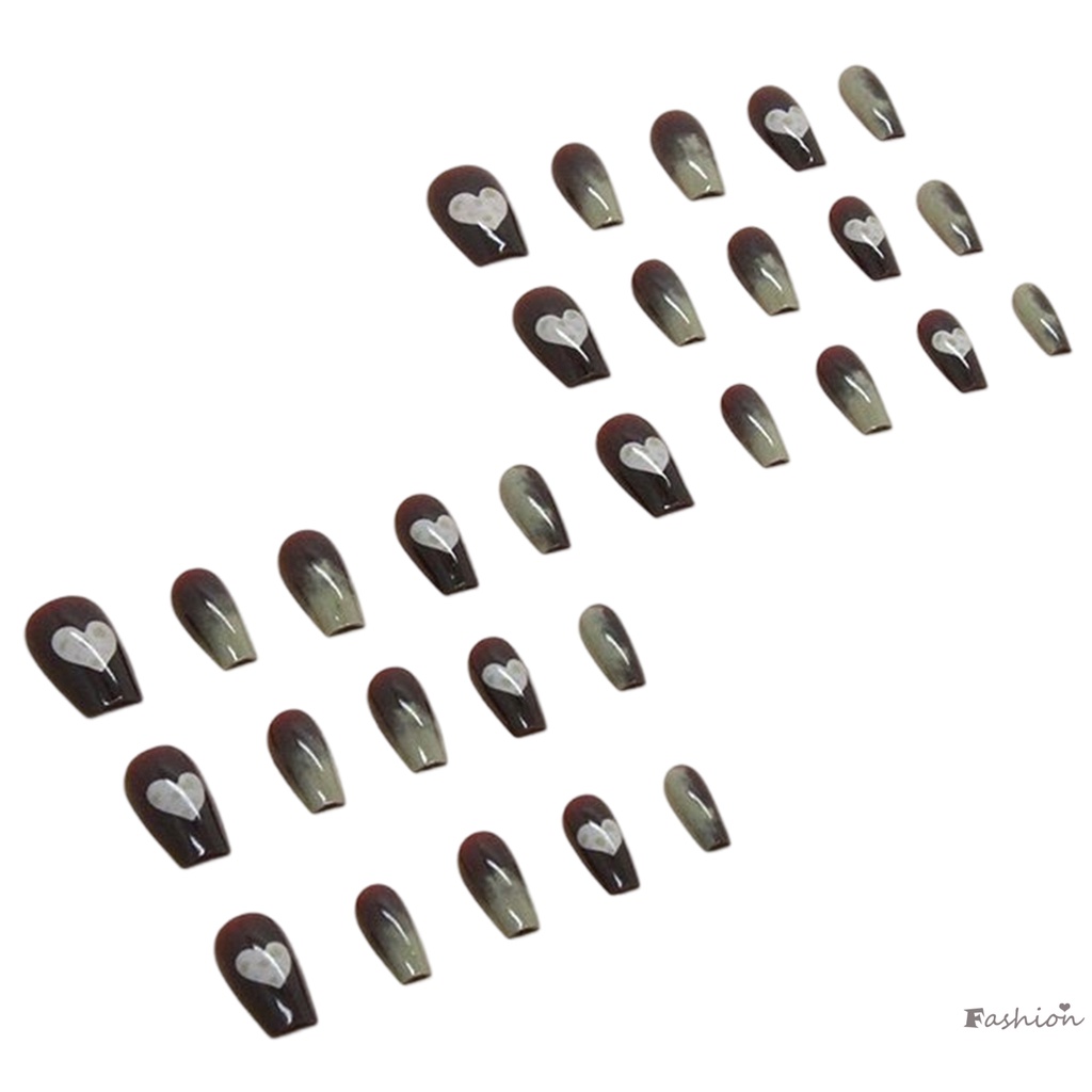 Bộ Móng Tay Giả Màu Sắc Tự Nhiên Chống Va Đập