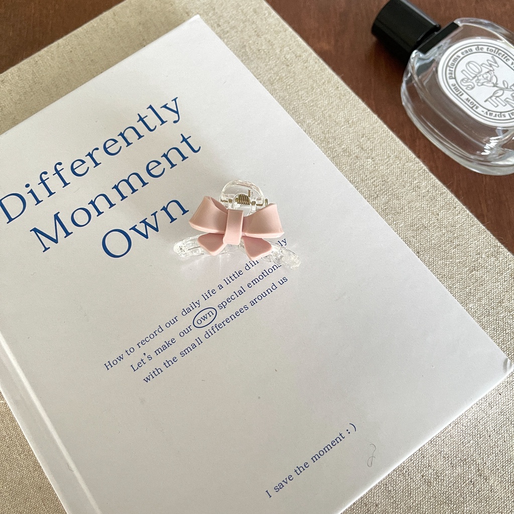 Phụ Kiện Kẹp Tóc Nơ Màu Kem Thời Trang Mùa Hè Mới 2023 Cho Bé Gái