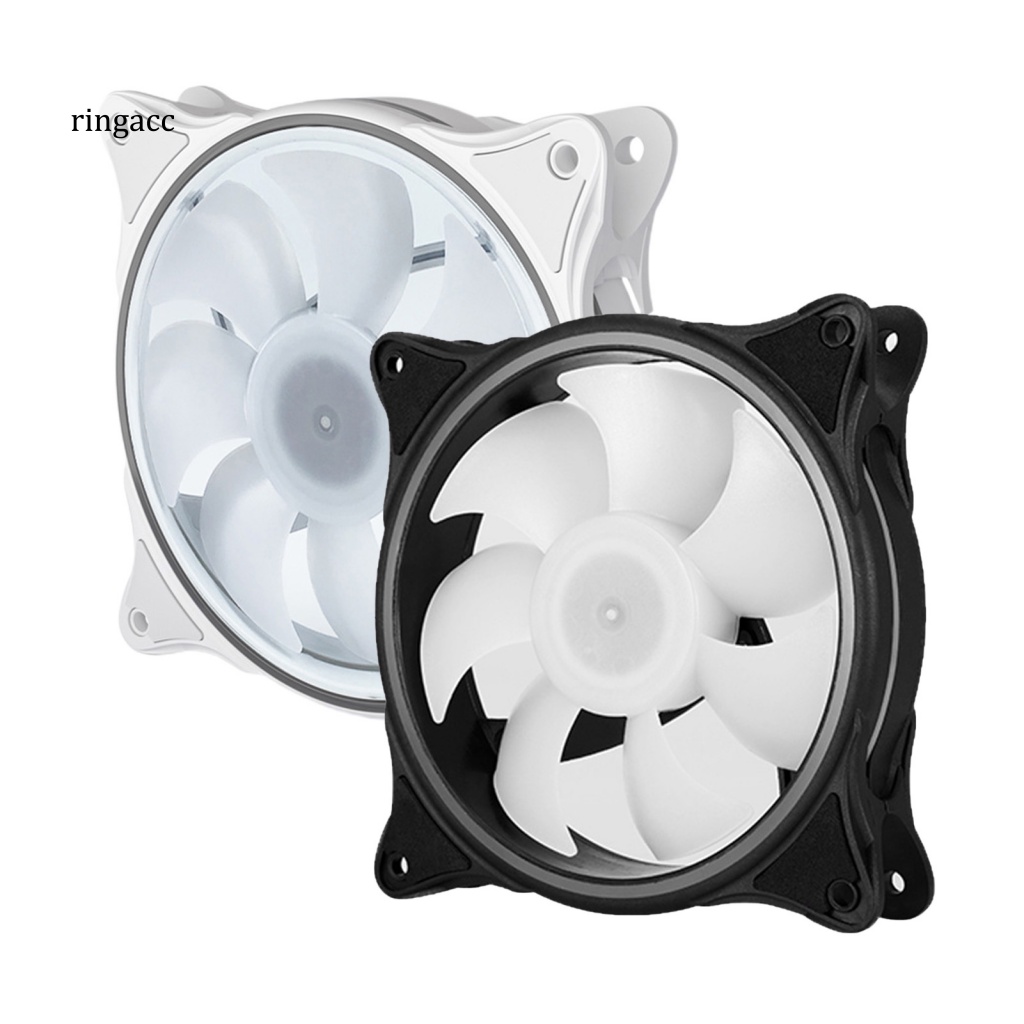 Quạt Tản Nhiệt CPU RGA 5V ARGB Hiệu Ứng Ánh Sáng Tốc Độ Cao Không Trơn Điều Khiển Nhiệt Độ Không Khí Thông Minh Cho PC
