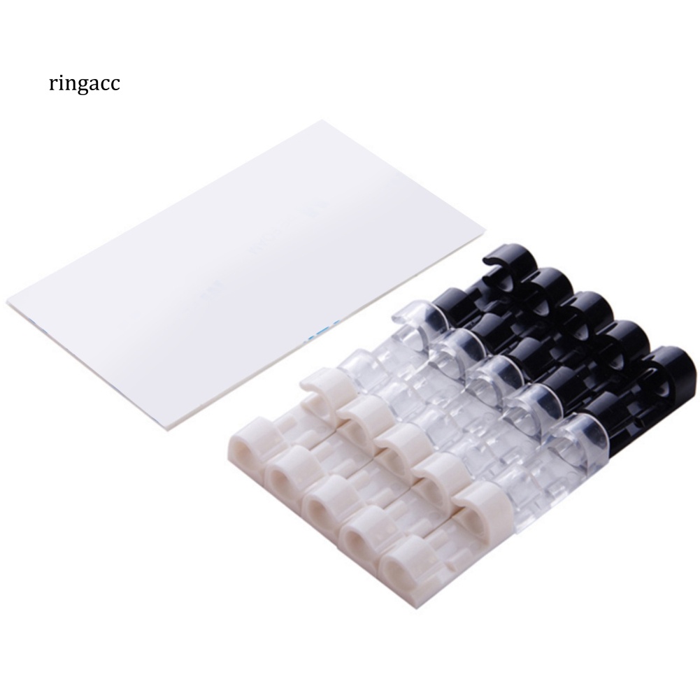 Set 20 Kẹp Cố Định Dây Cáp Tự Dính Tiện Lợi Giá Đỡ