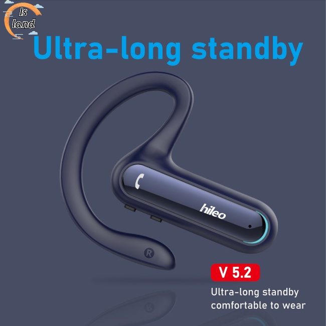 Tai Nghe Không Dây Hi90 Tws Bluetooth 5.0 Thiết Kế Móc Vành Tai Phong Cách Thể Thao