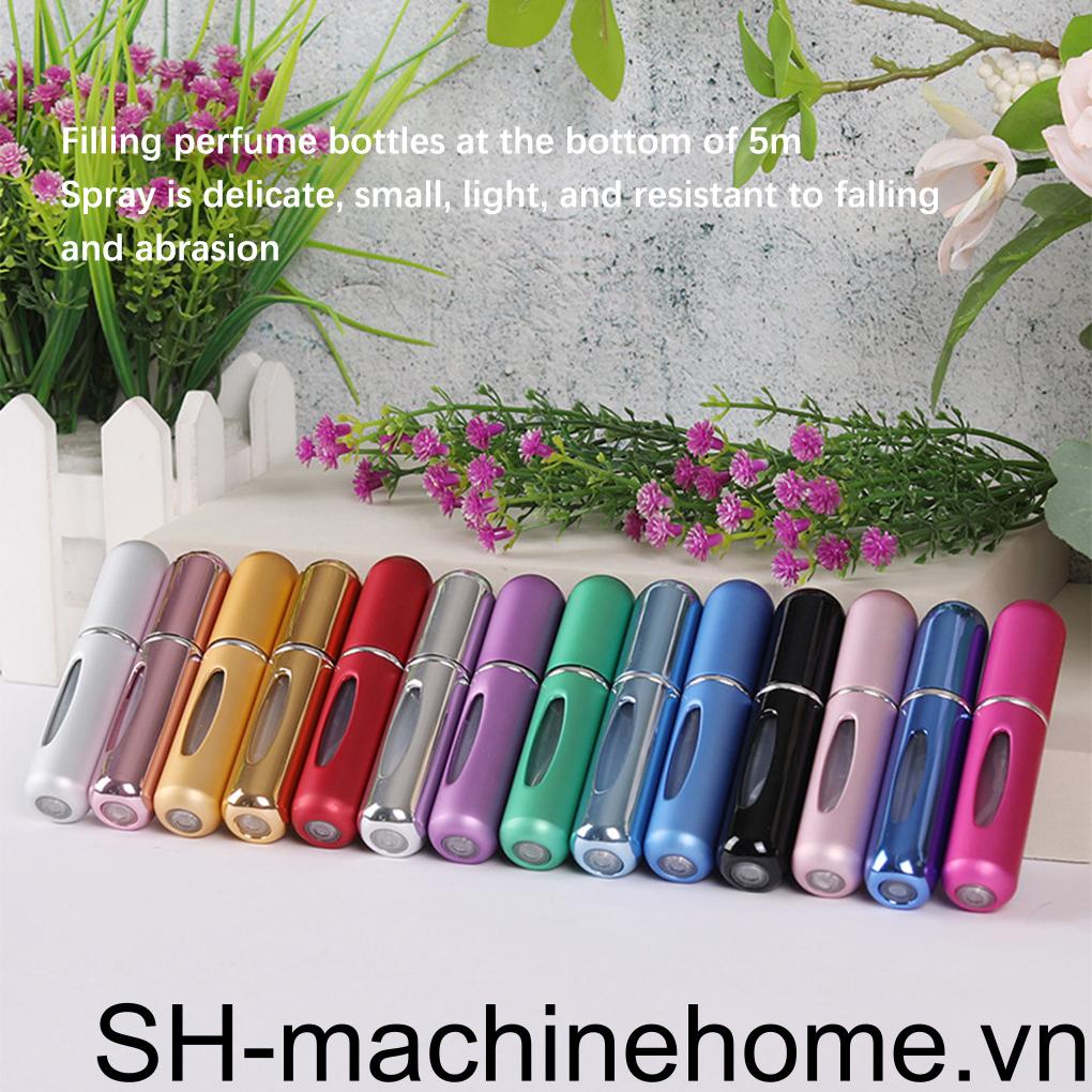 Chai Chiết Nước Hoa Nhiều Màu Sắc Tiện Dụng Mang Theo Du Lịch
