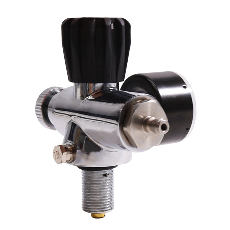 Bộ Chuyển Đổi Trạm Nạp Khí Với Đồng Hồ Đo 400 Thanh 6000Psi M18X1.5