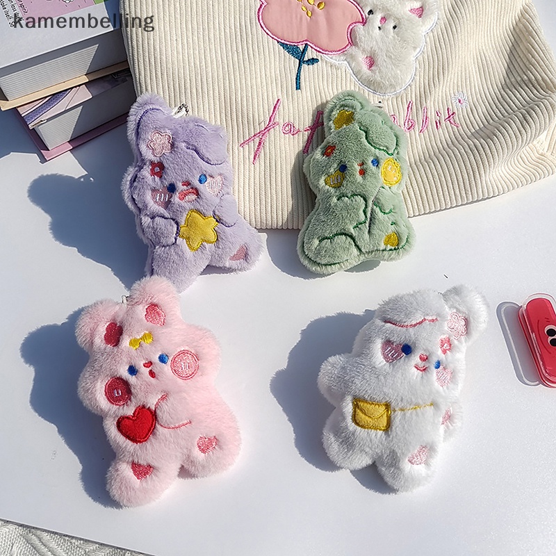 Móc Khóa Hình Thỏ Nhồi Bông Dễ Thương