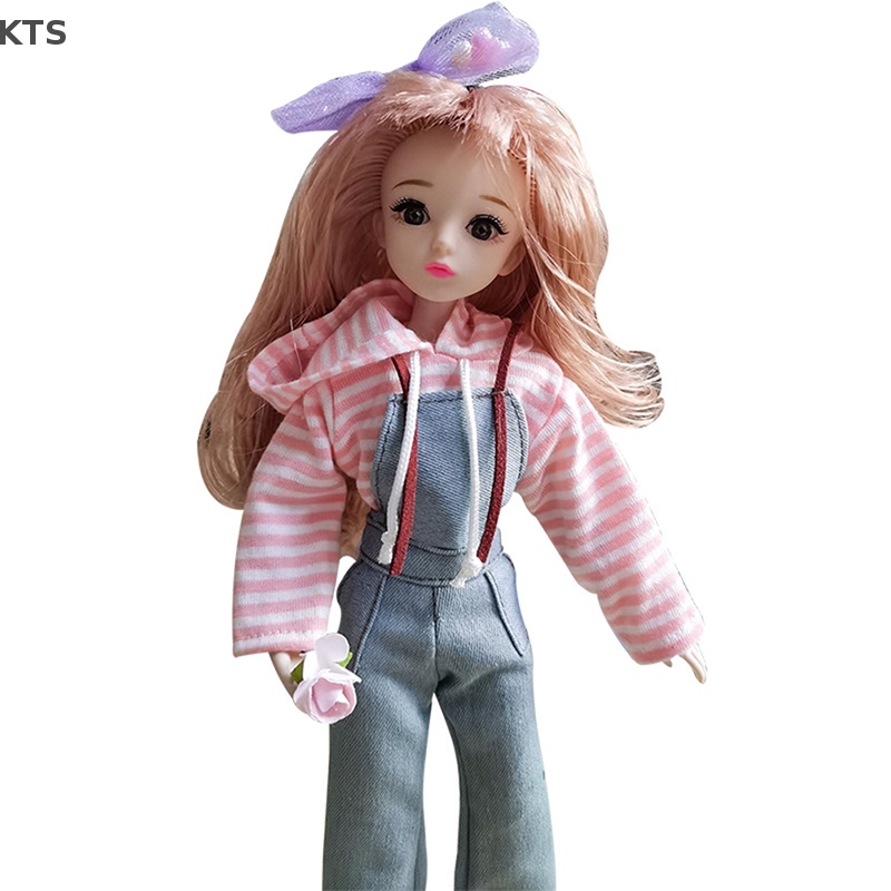 Bộ Trang Phục 6 Chi Tiết Xinh Xắn Cho Búp Bê BJD