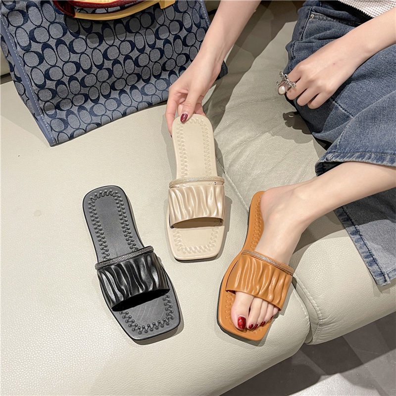 Dép Sandal Đế Mềm Đơn Giản Thời Trang Hàn Quốc Cho Nữ