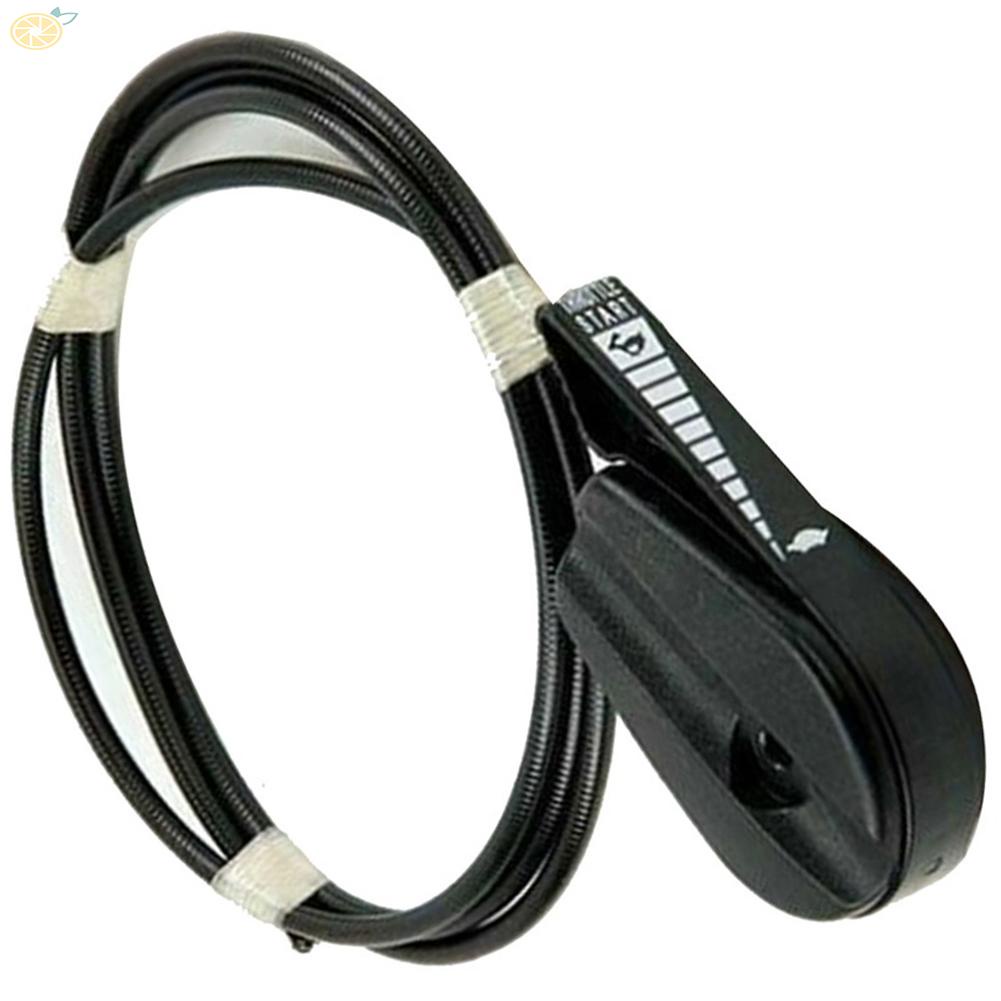 【VARSTR】1X Heavy Duty Lawn Mower Throttle Control Steel Outer Cable With Plastic Coating