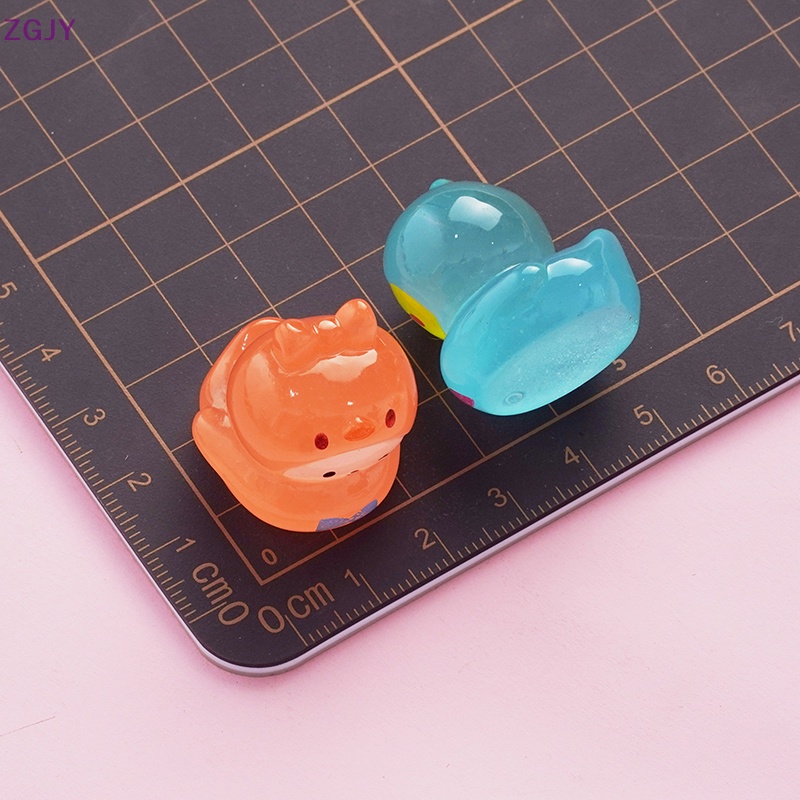 1 Tượng Vịt Con Phát Quang Xinh Xắn Dùng Để Trang Trí Tiểu Cảnh Mới