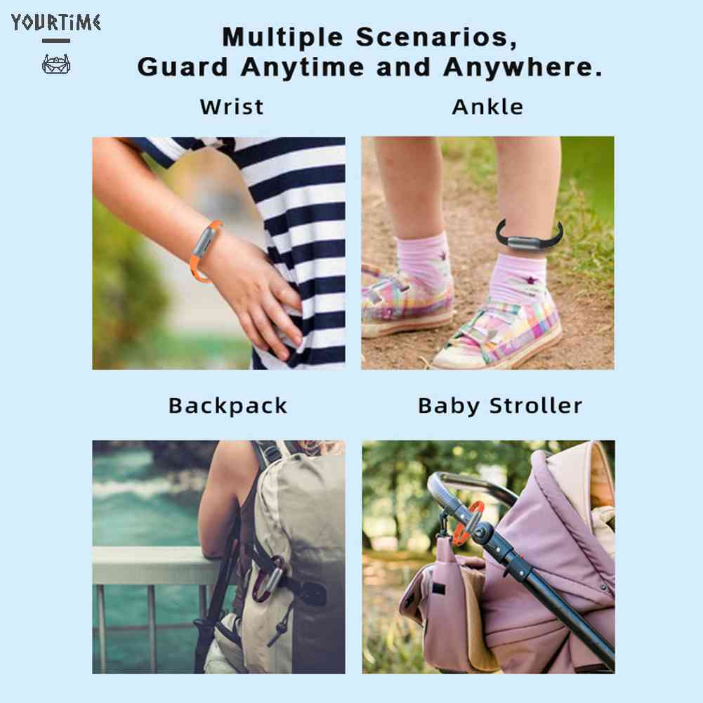 Vòng Đeo Tay Chống Muỗi / Côn Trùng Thiết Kế Nhỏ Gọn Tiện Dụng Cho Người