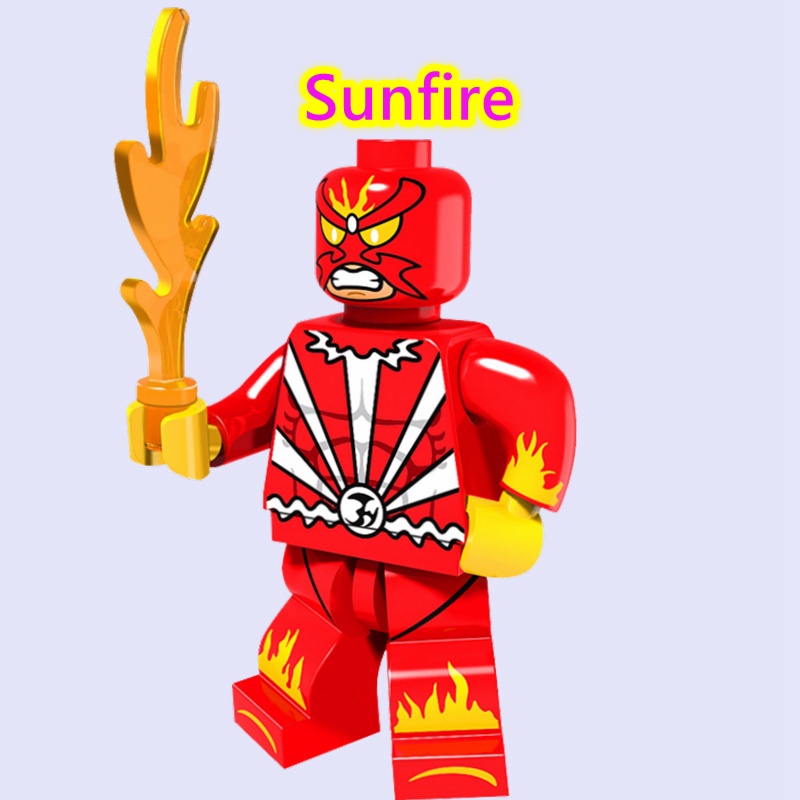 Mô Hình Đồ Chơi Lắp Ráp Nhân Vật X-Men Marvel Mini