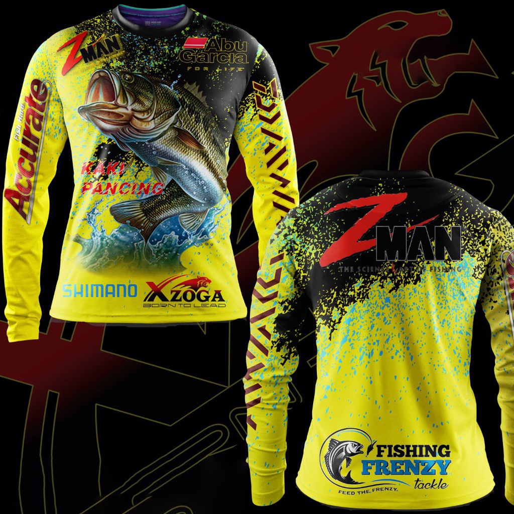 Áo Thun Câu Cá BASS Tay Dài