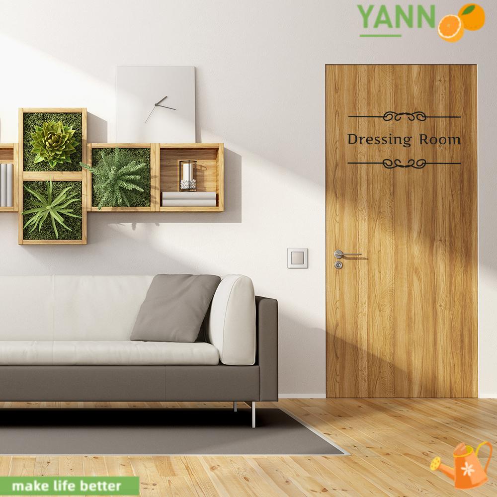 Sticker Vinyl Dán Cửa Nhà Tắm / Nhà Bếp Diy 1