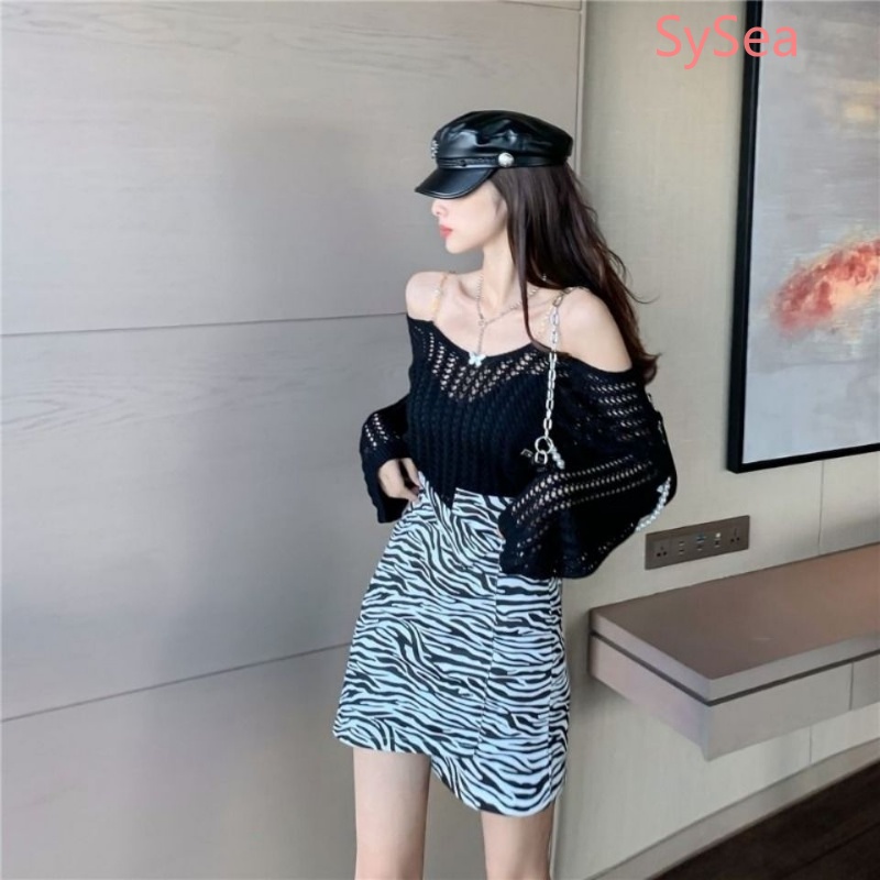 Áo Kiểu Trễ Vai Phong Cách Hàn Quốc Quyến Rũ Cho Nữ