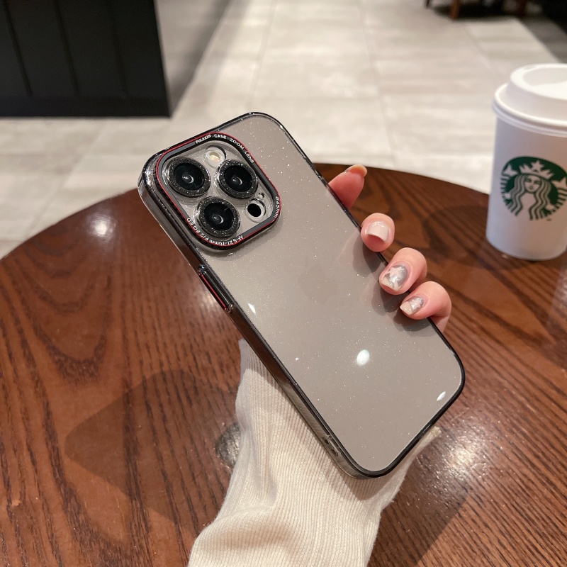 Ốp Điện Thoại Dẻo Trong Suốt Họa Tiết Ngôi Sao Lấp Lánh Chống Sốc Cho iPhone 14 13 12 11 Pro Max14 Plus