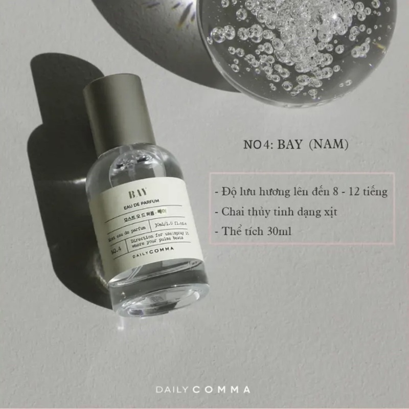 Nước hoa Daily Comma Eau de Parfum 30ml